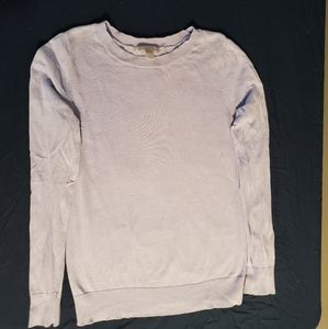 Loft sweater size S light purple, gentle wear